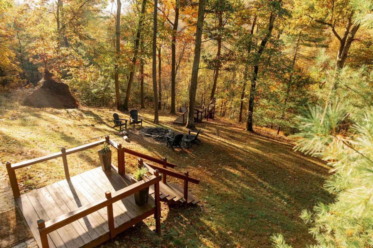 Hot Tub Charming & Chic Mountain Gem On Sleepy Creek Villa Berkeley Springs Dış mekan fotoğraf